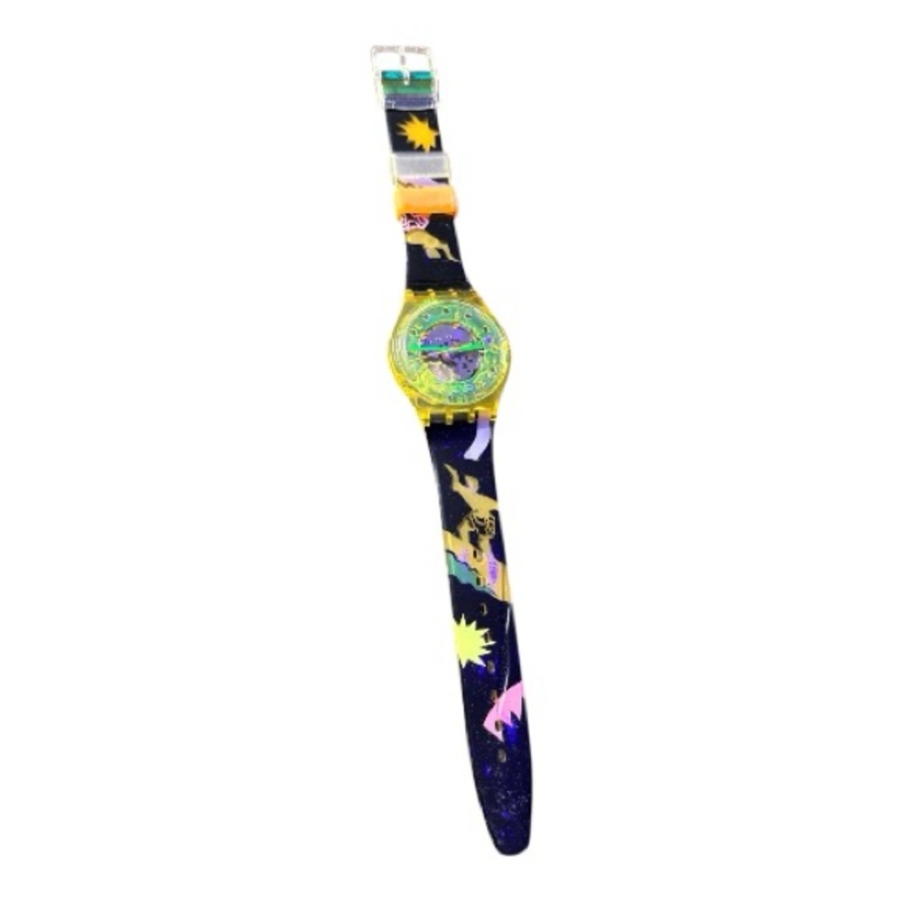 Vintage Swatch Men’s Bermudas 1991 Quartz Watch Unisex Y2K